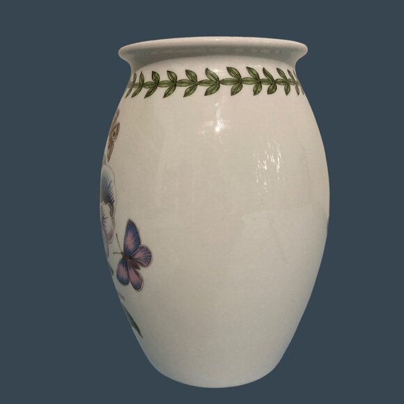 Portmeirion Botanic Garden Pansies Butterfly Vase - Picture 2 of 7